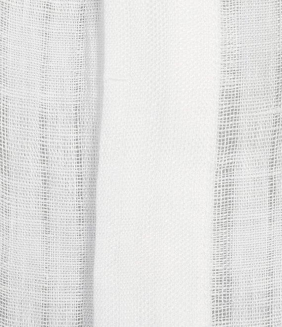 Murano Baird McNutt Linen Classic Fit Plaid Textured Long Sleeve Woven Shirt Product Image