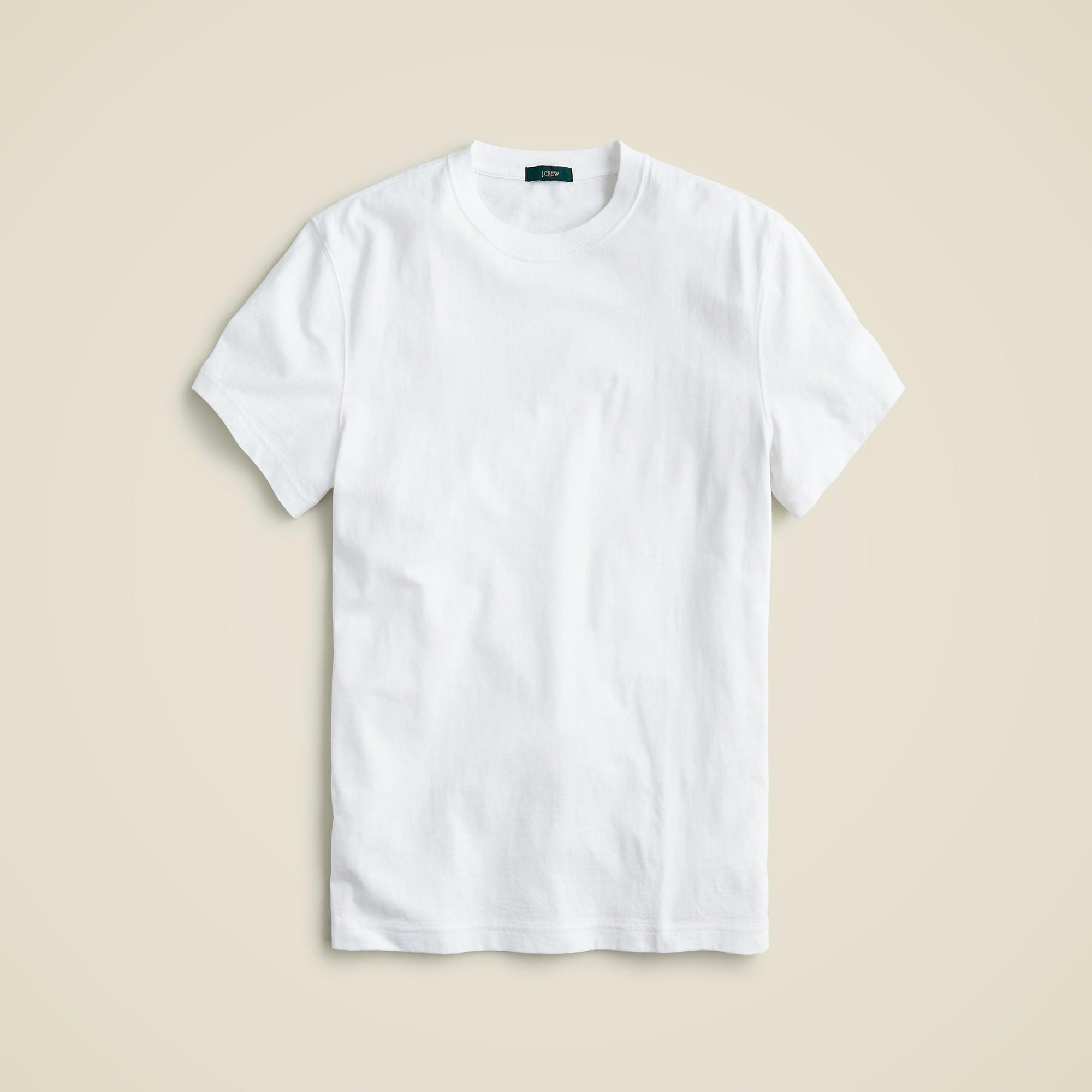 Relaxed premium-weight cotton T-shirt Product Image