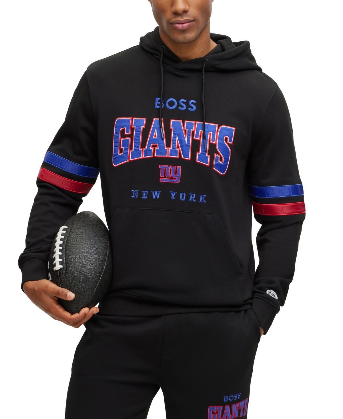 Men's BOSS X NFL  Black/White Las Vegas Raiders Touchdown Pullover Hoodie, Size: Small, Lvr Black Product Image