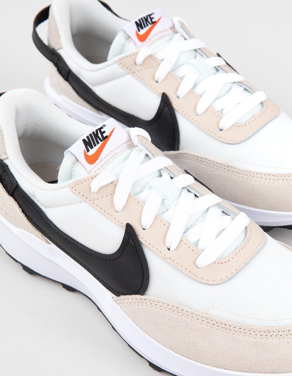 NIKE Waffle Debut Womens Shoes - WHT/BLUE Product Image