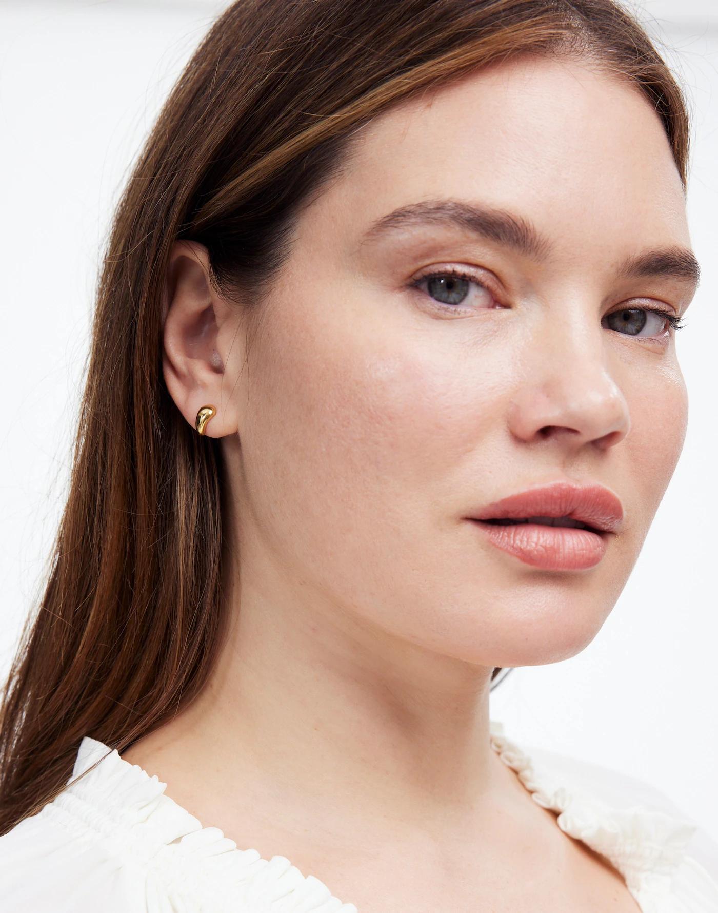 Demi-Fine Chunky Bubble Mini Stud Earring Product Image