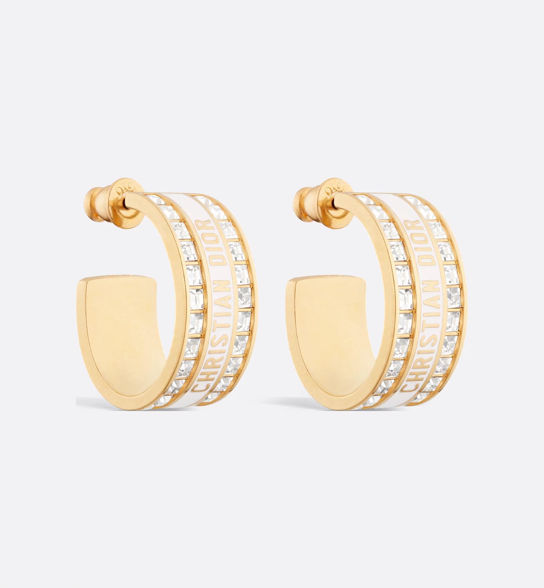 Dior Night Code Hoop Earrings Product Image