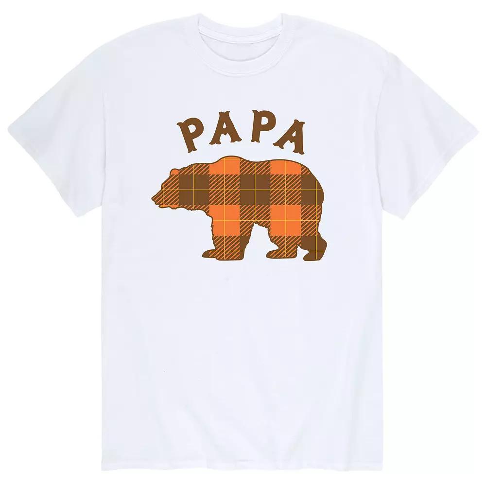 Mens Fall Bear Papa Tee Product Image