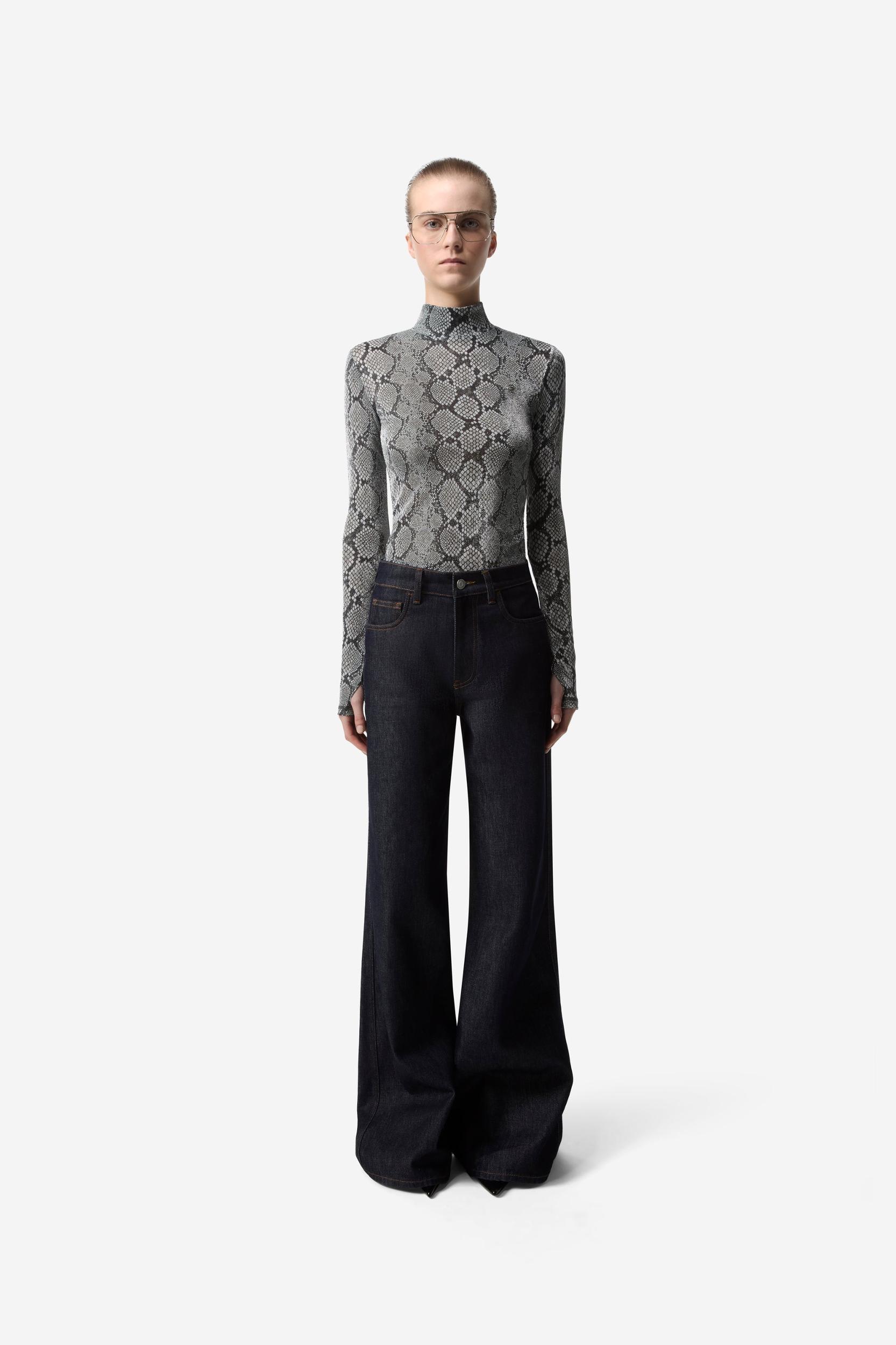 Tight High Neck Top Product Image