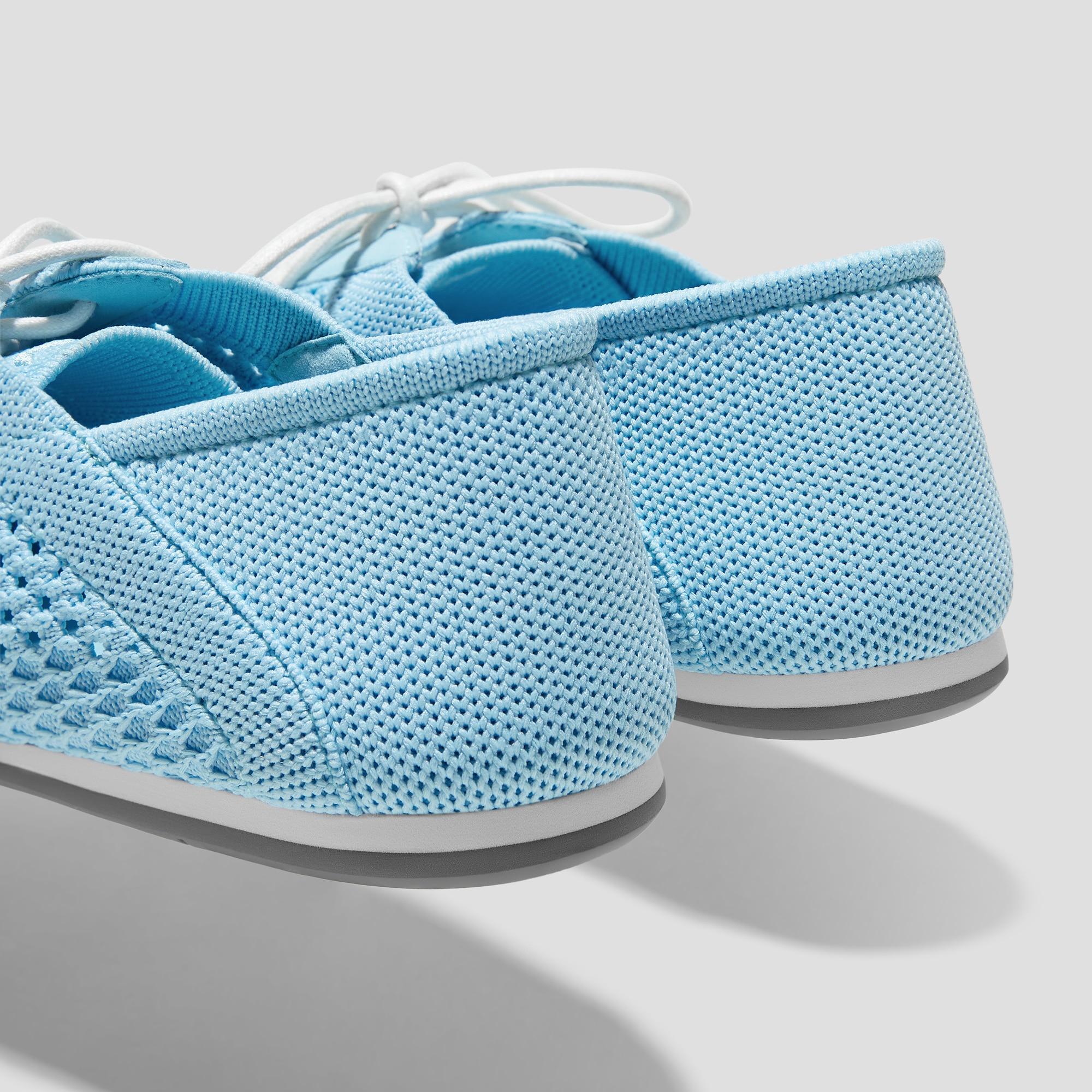 Round-Toe Lace-Up Mesh Sneakers (Yara) Product Image
