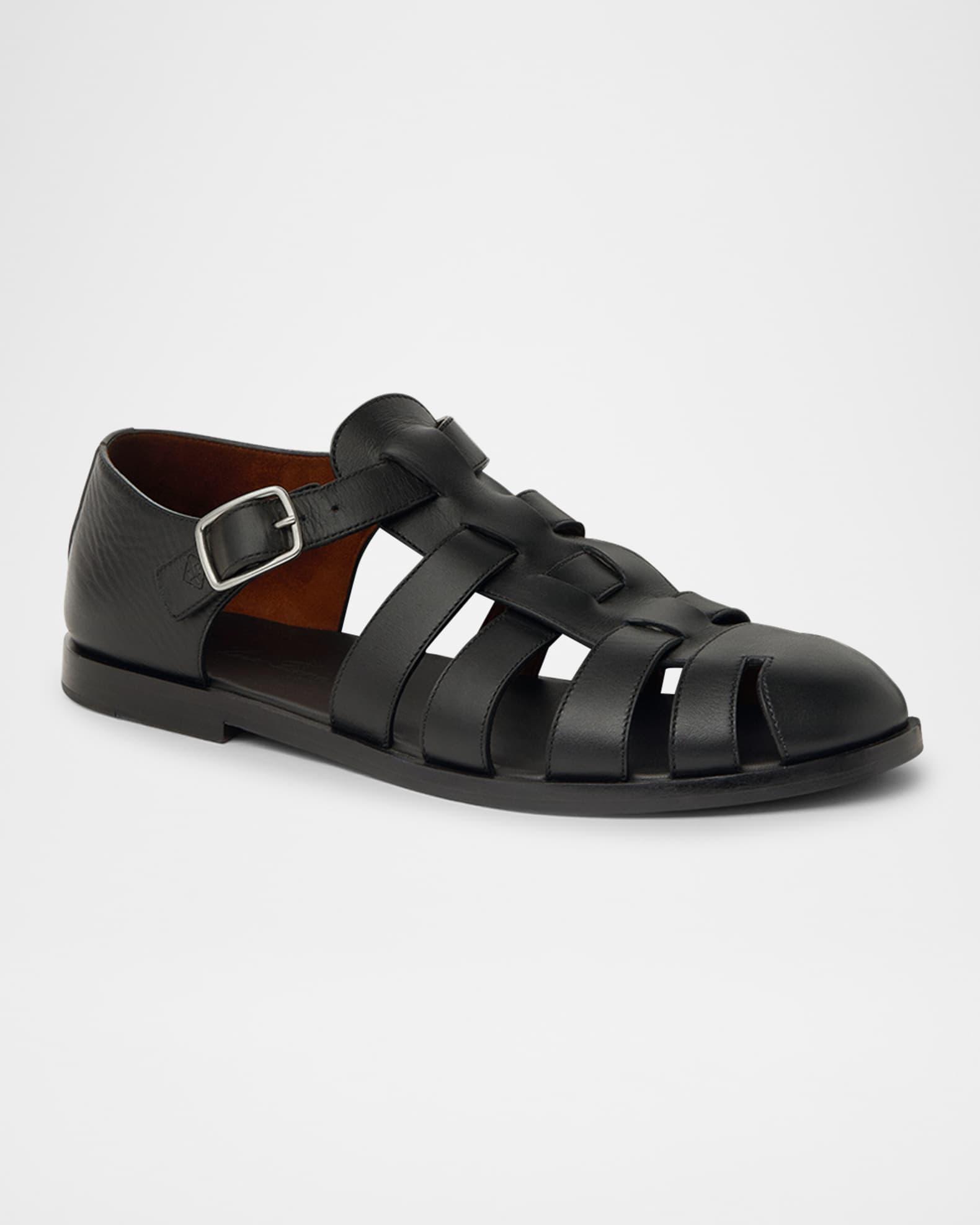 Men's Maxime Walk Leather Sandals Product Image