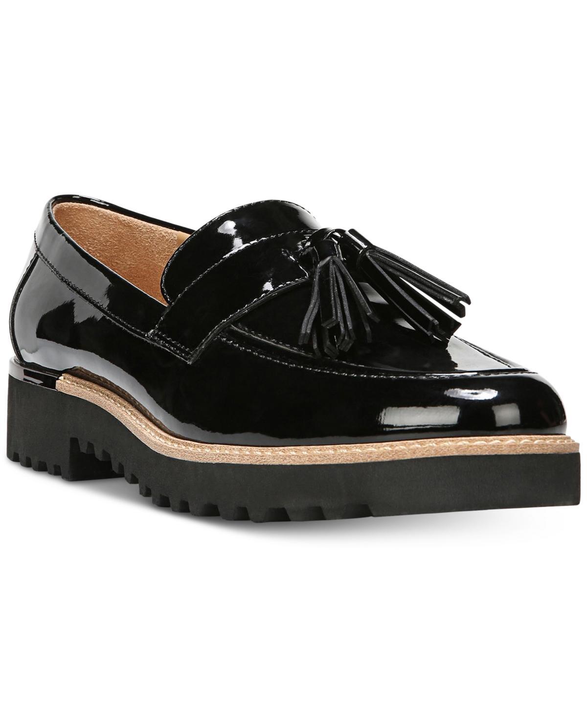 Franco Sarto Carolynn Patent Tassel Lug Sole Platform Loafers Product Image