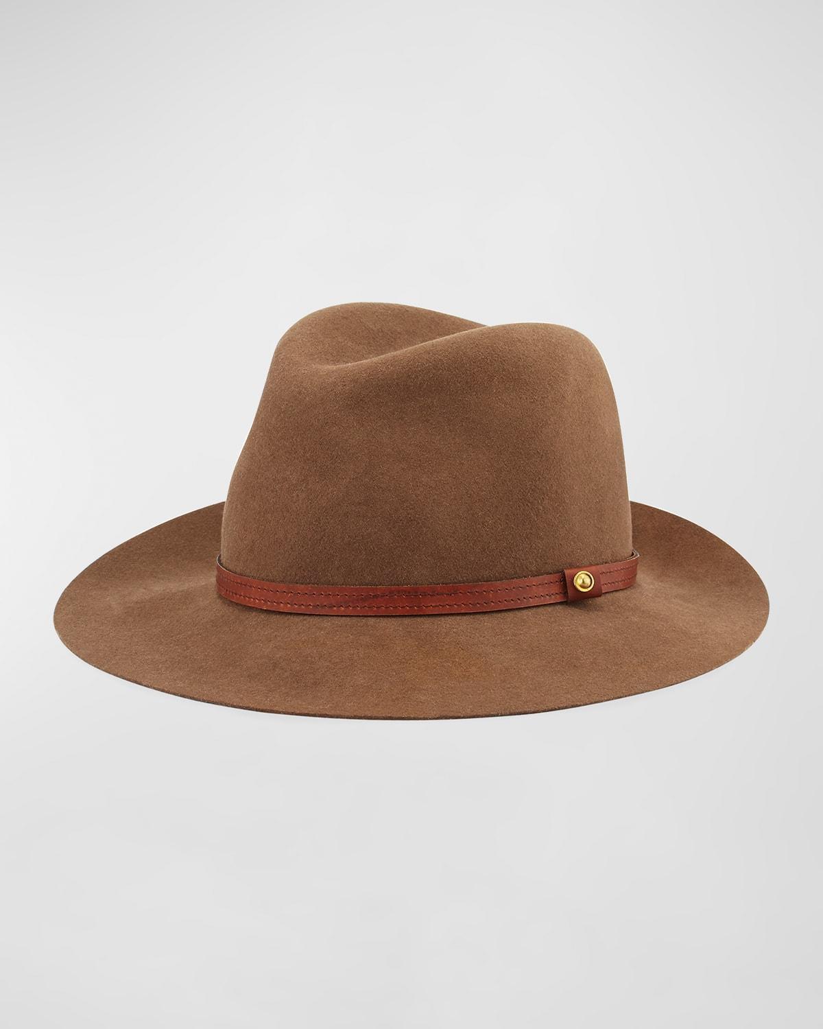 Floppy Brim Wool Fedora Hat Product Image