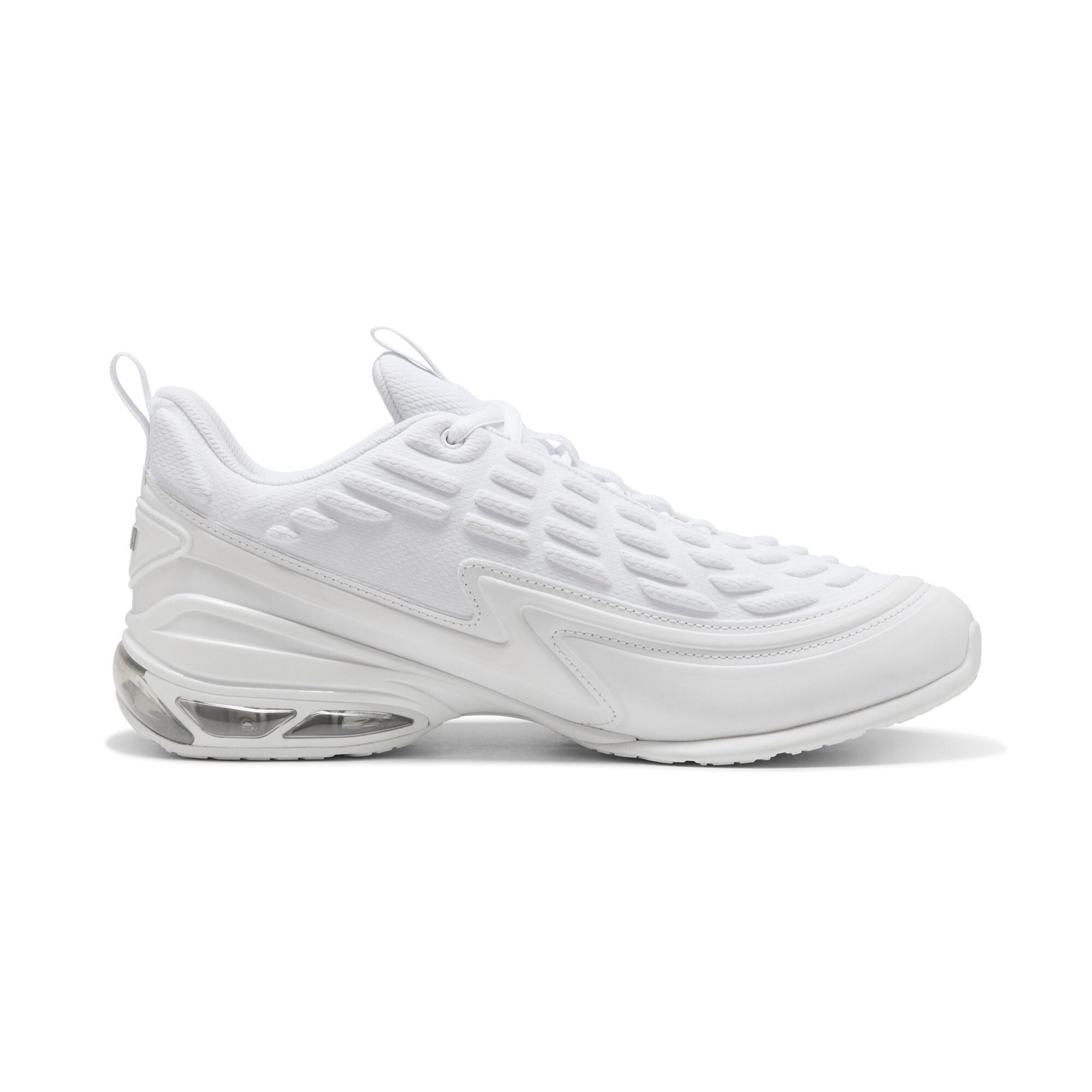 PUMA Meza Sneakers Women in White/Silver Product Image