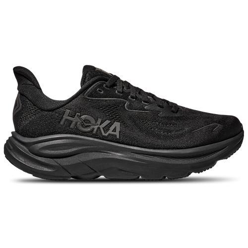 HOKA Womens HOKA Clifton 10 - Womens Running Shoes Black/White Product Image