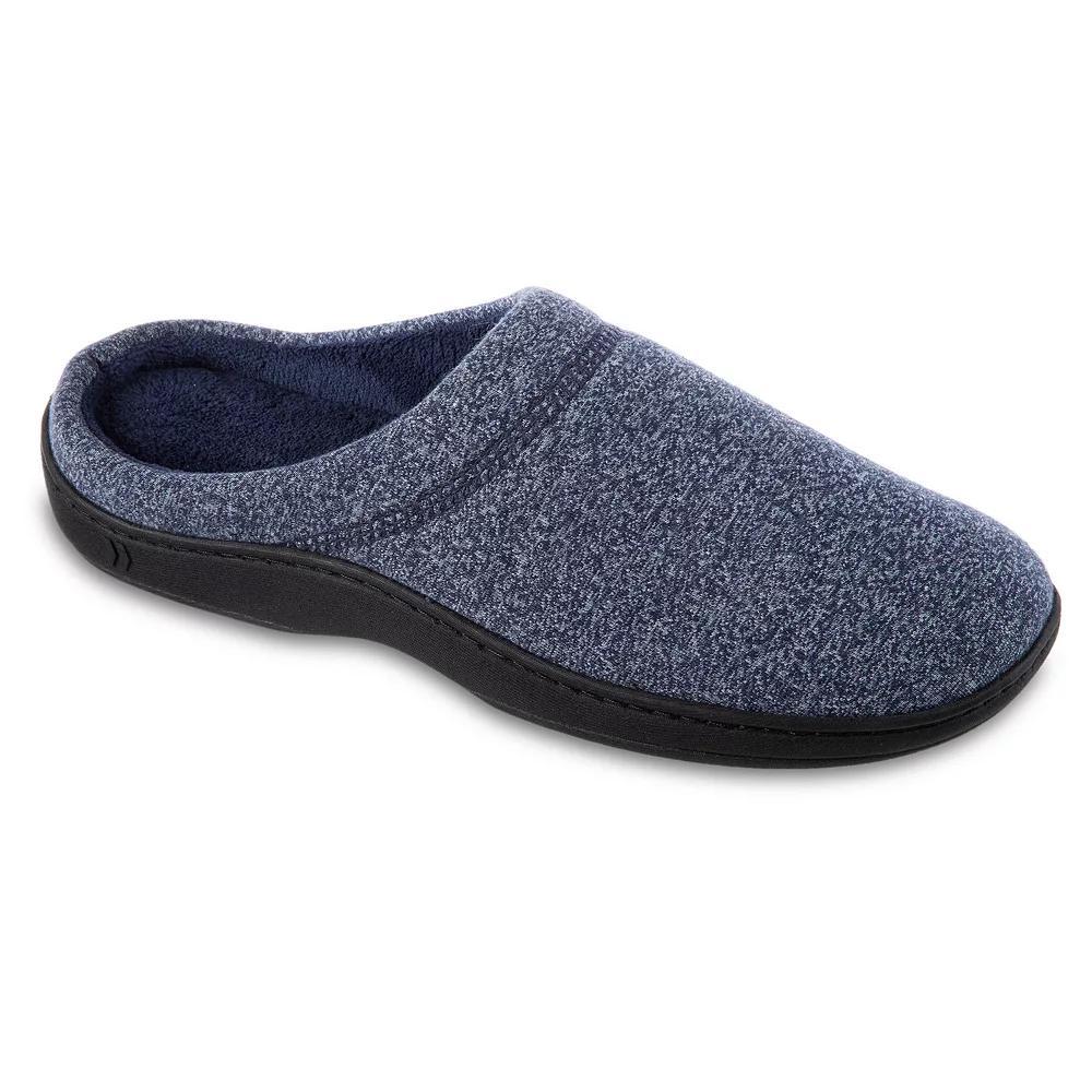 isotoner Space Dye Men's Clog Slippers, Size: Medium, Blue Product Image