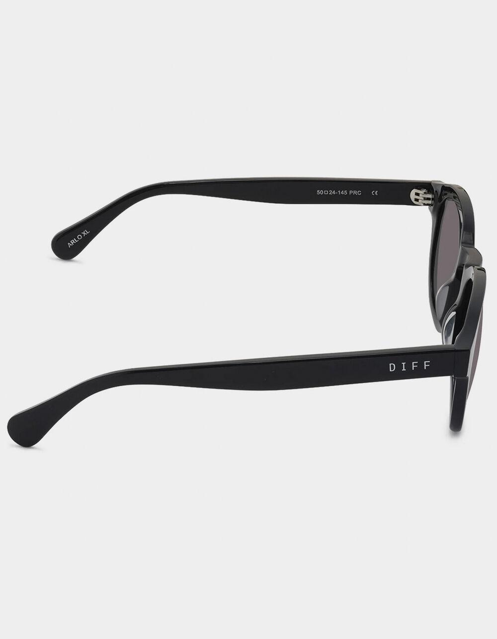 DIFF EYEWEAR Arlo XL Polarized Sunglasses - BLK/SMOKE Product Image