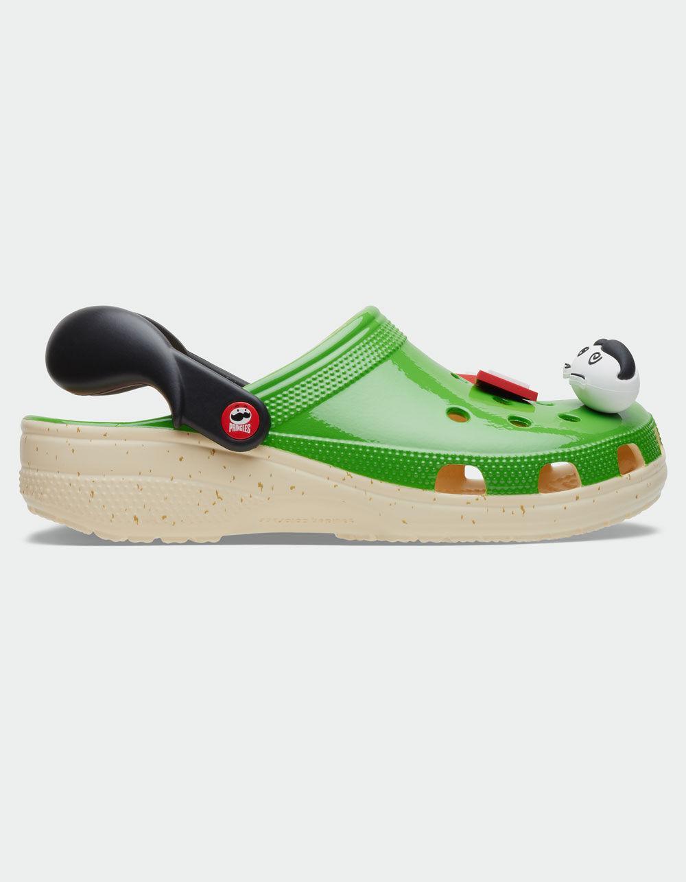 CROCS x Pringles Classic Clogs - BLUE COMBO Product Image