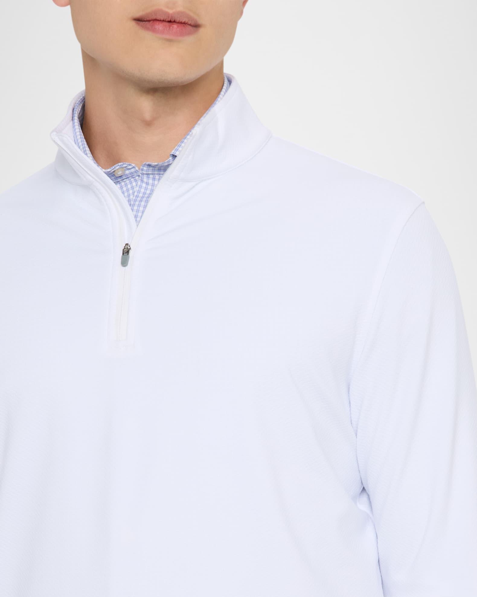 Men's Perth Crosshatch Performance Quarter-Zip Sweater Product Image