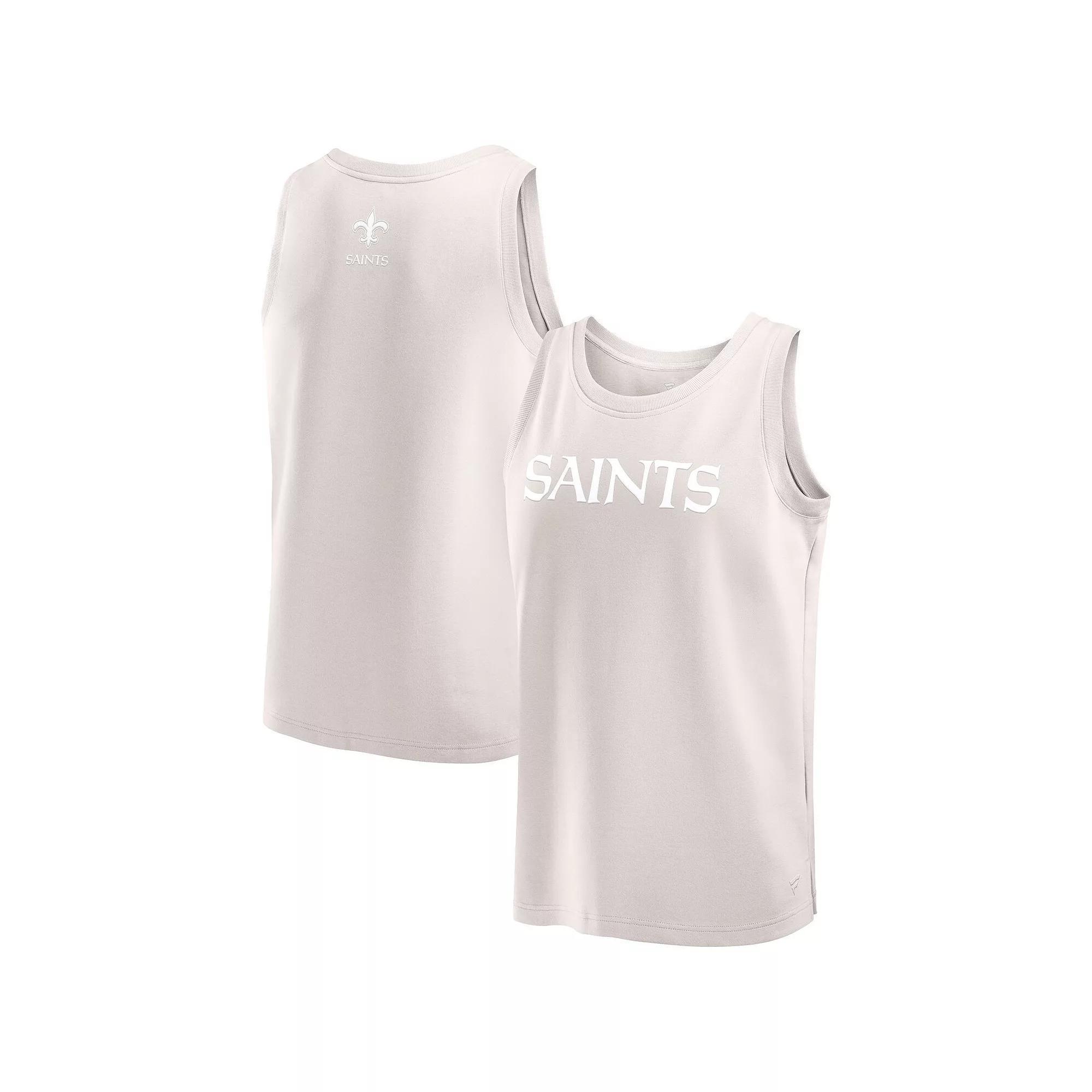 Men's Fanatics Cream Cincinnati Bengals Elements Tank Top, Size: 5XL, Beige Product Image