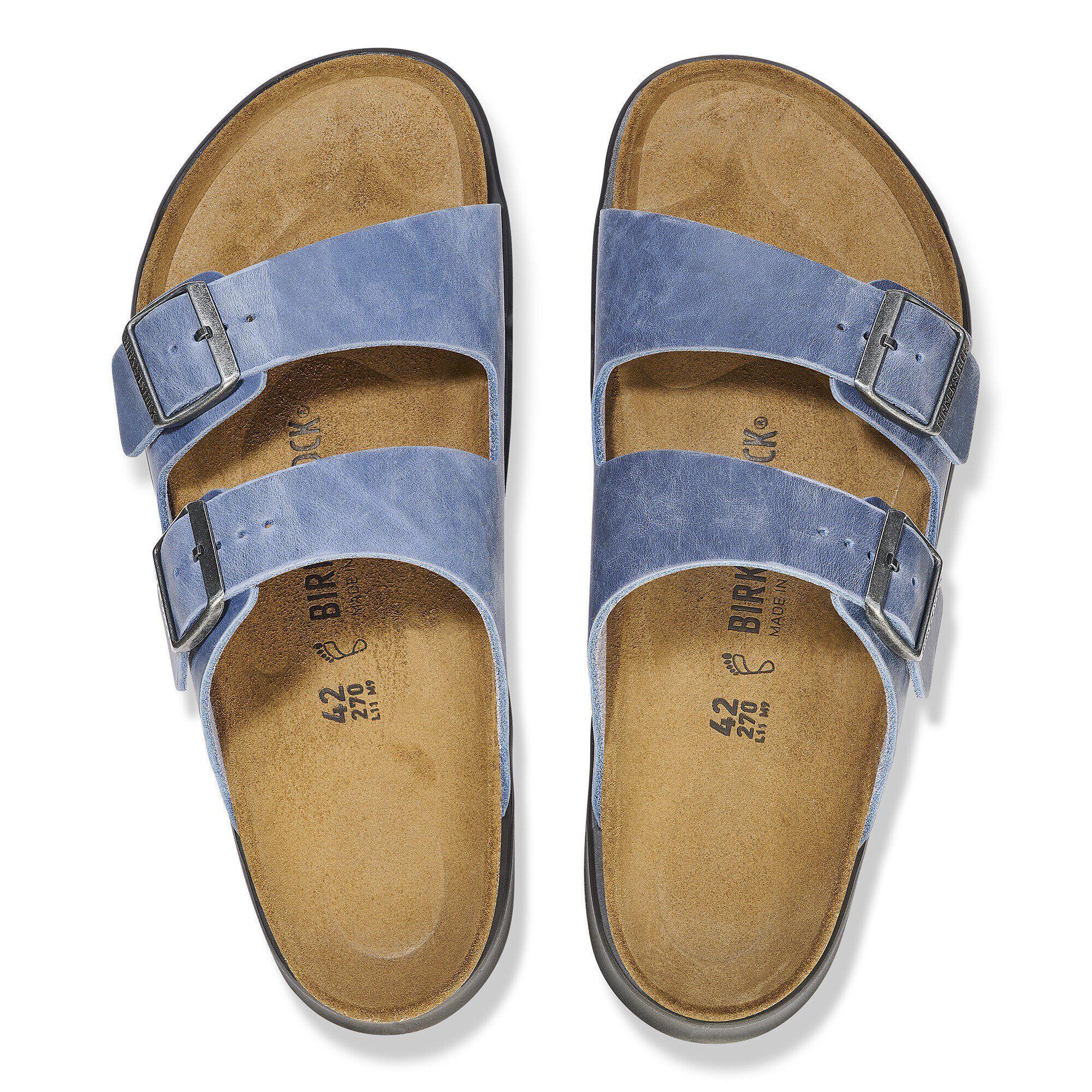 Arizona Crosstown Men Oiled Leather Elemental Blue Product Image