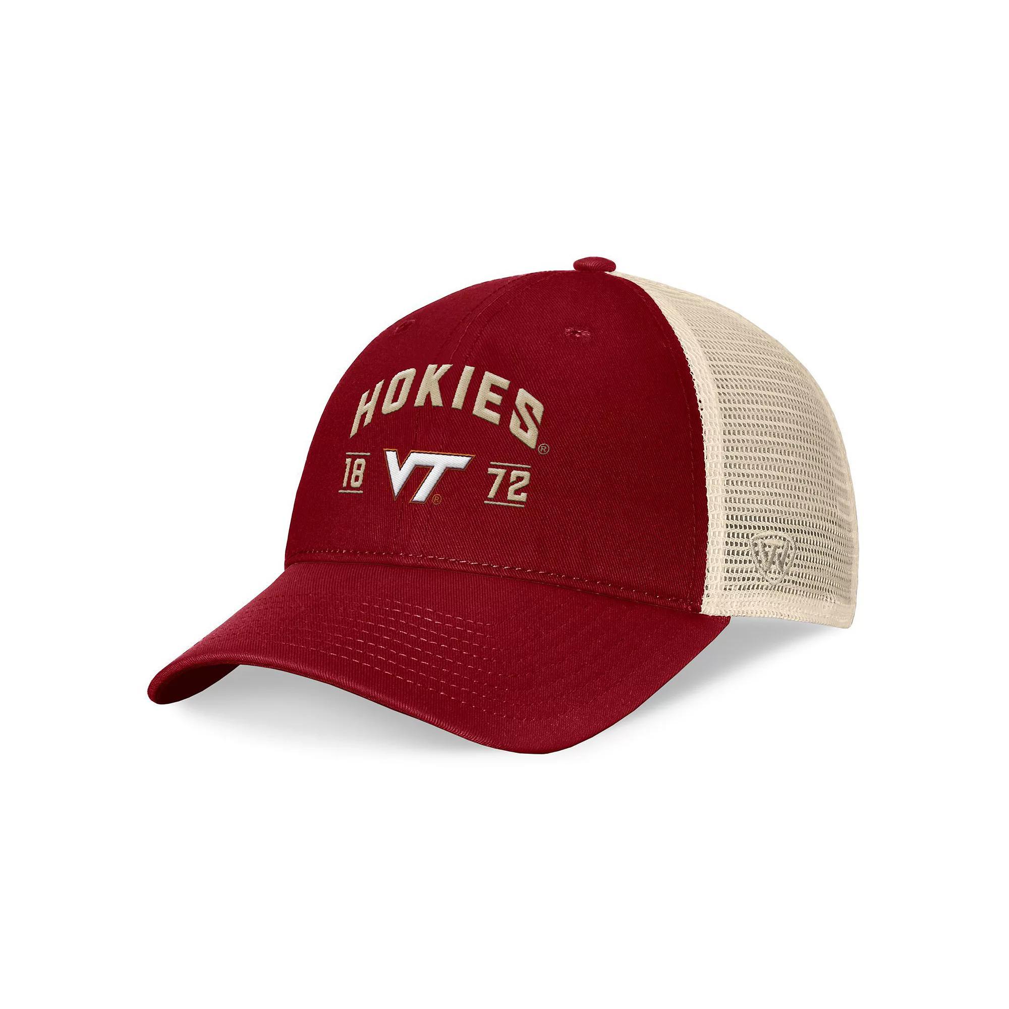 Men's Top of the World Green Michigan State Spartans Heritage Waylon Trucker Adjustable Hat Product Image