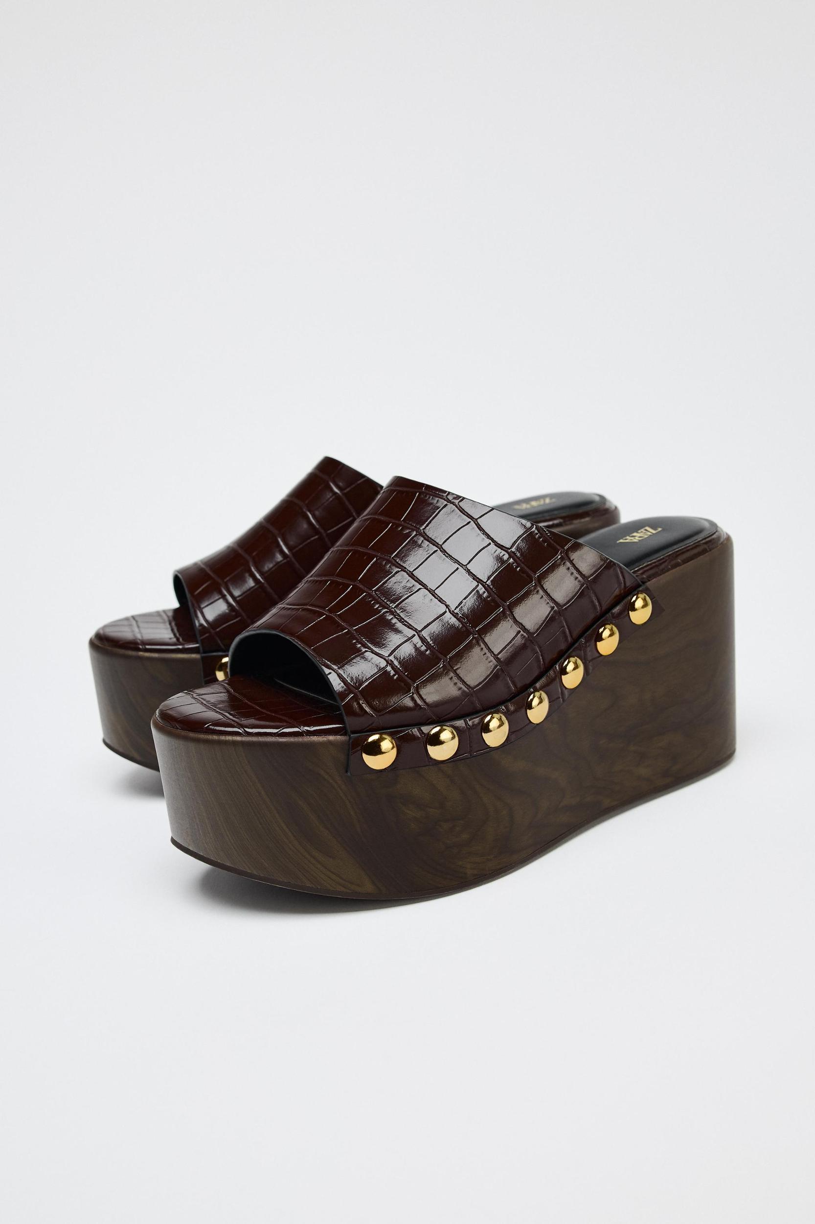 EMBOSSED PLATFORM WEDGES Product Image
