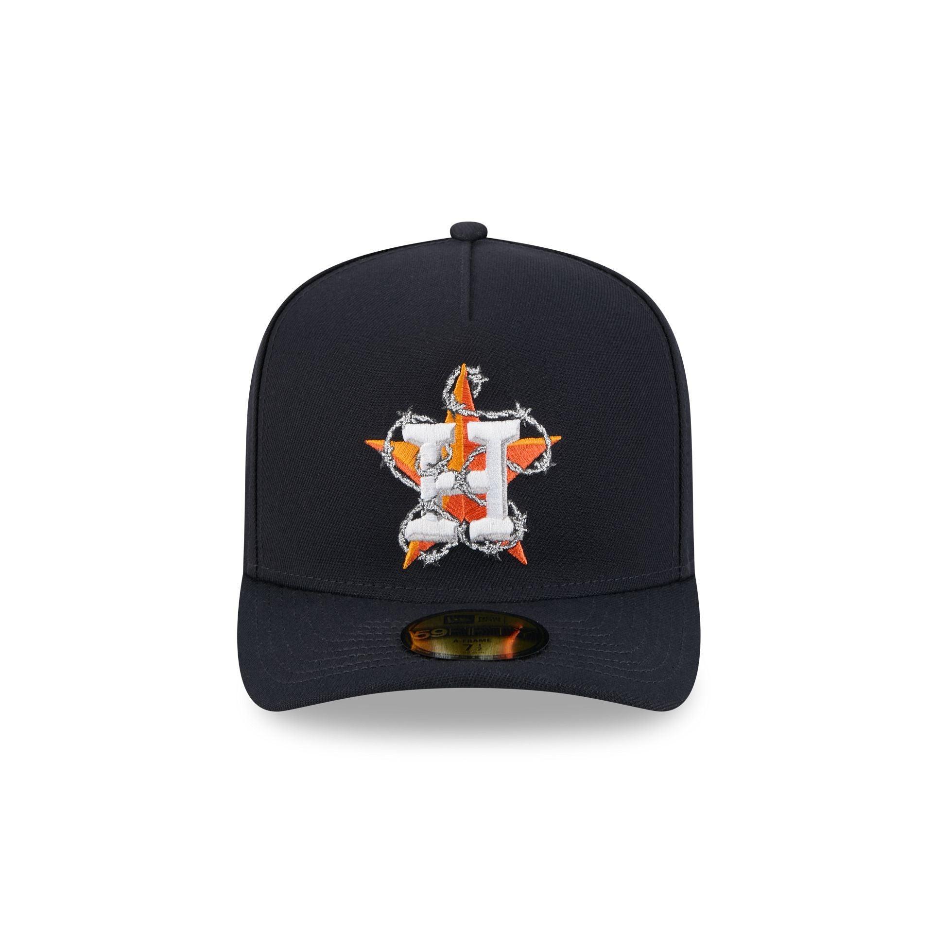 Los Angeles Dodgers Script Safety Pin 59FIFTY A-Frame Fitted Hat Male Product Image