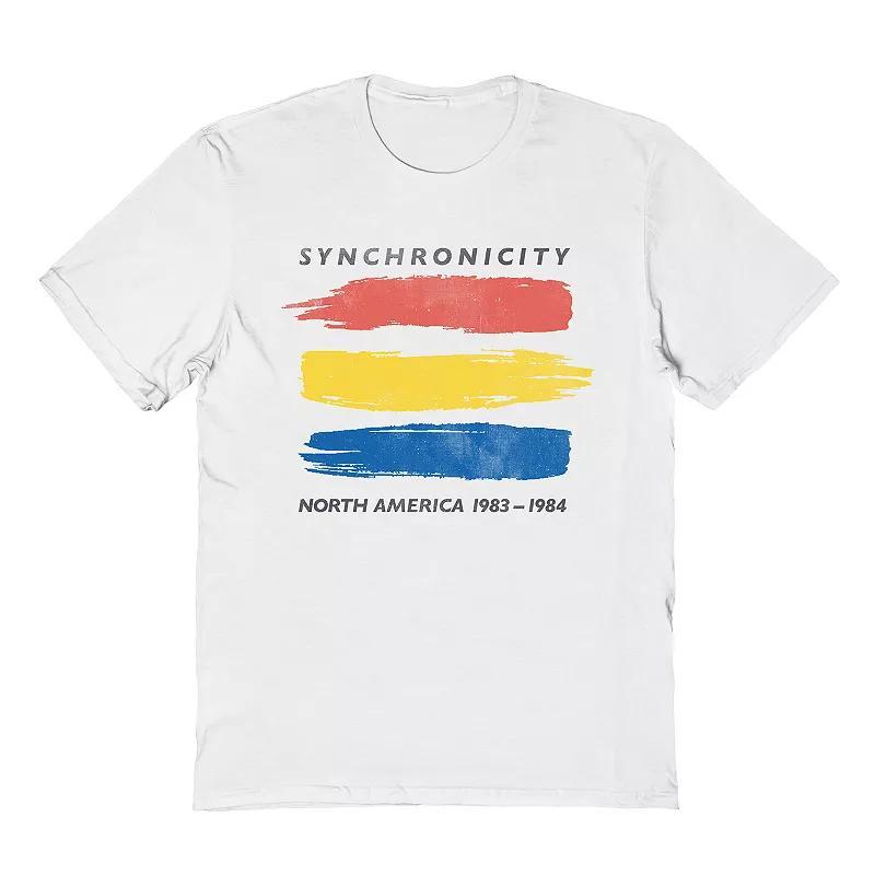 Men's The Police Tee, Size: Large, White Product Image