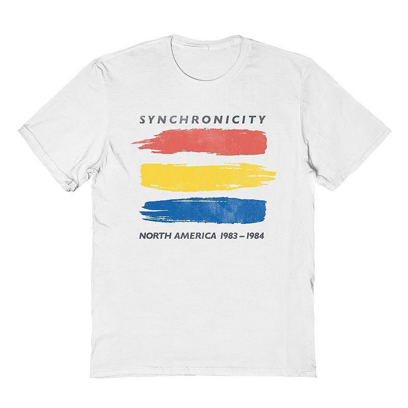 Men's The Police Tee, Size: Large, White Product Image