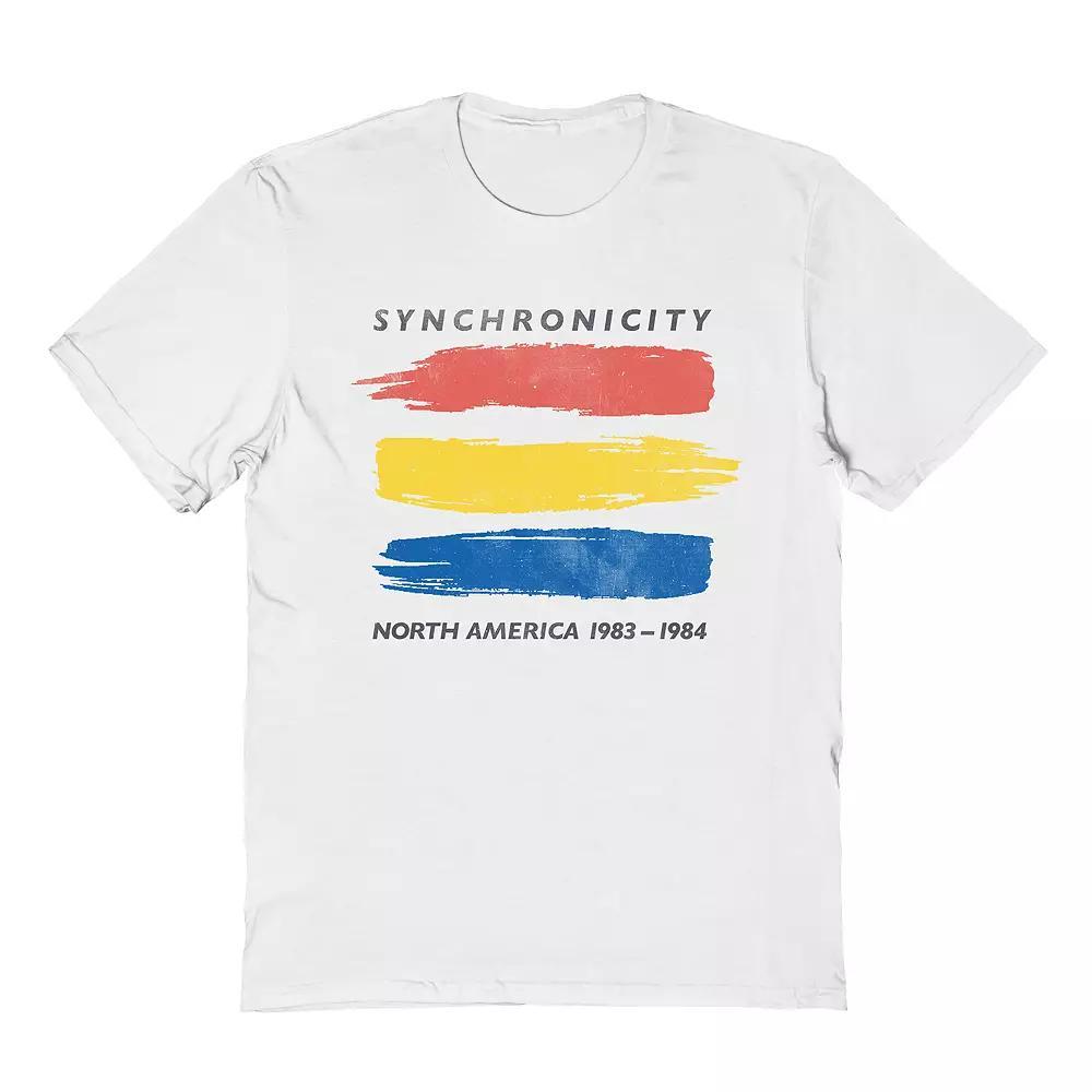 Men's The Police Tee, Size: Large, White Product Image