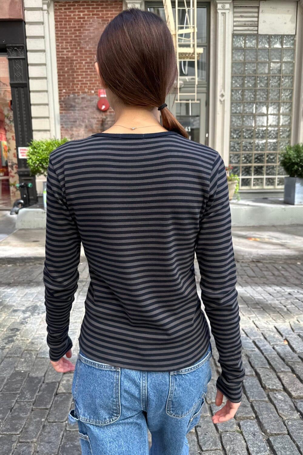 Leah Striped Top Product Image