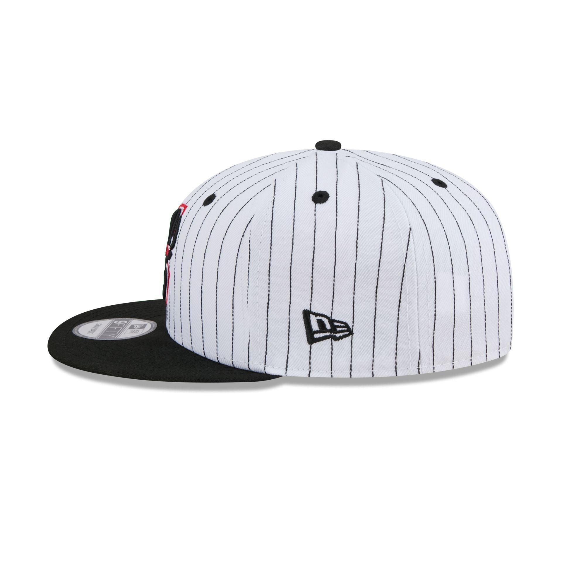 Chicago Bulls Deceptor Pinstripe 9FIFTY Snapback Hat Male Product Image