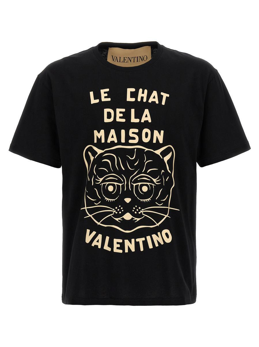VALENTINO T-shirt Logo In Red Product Image