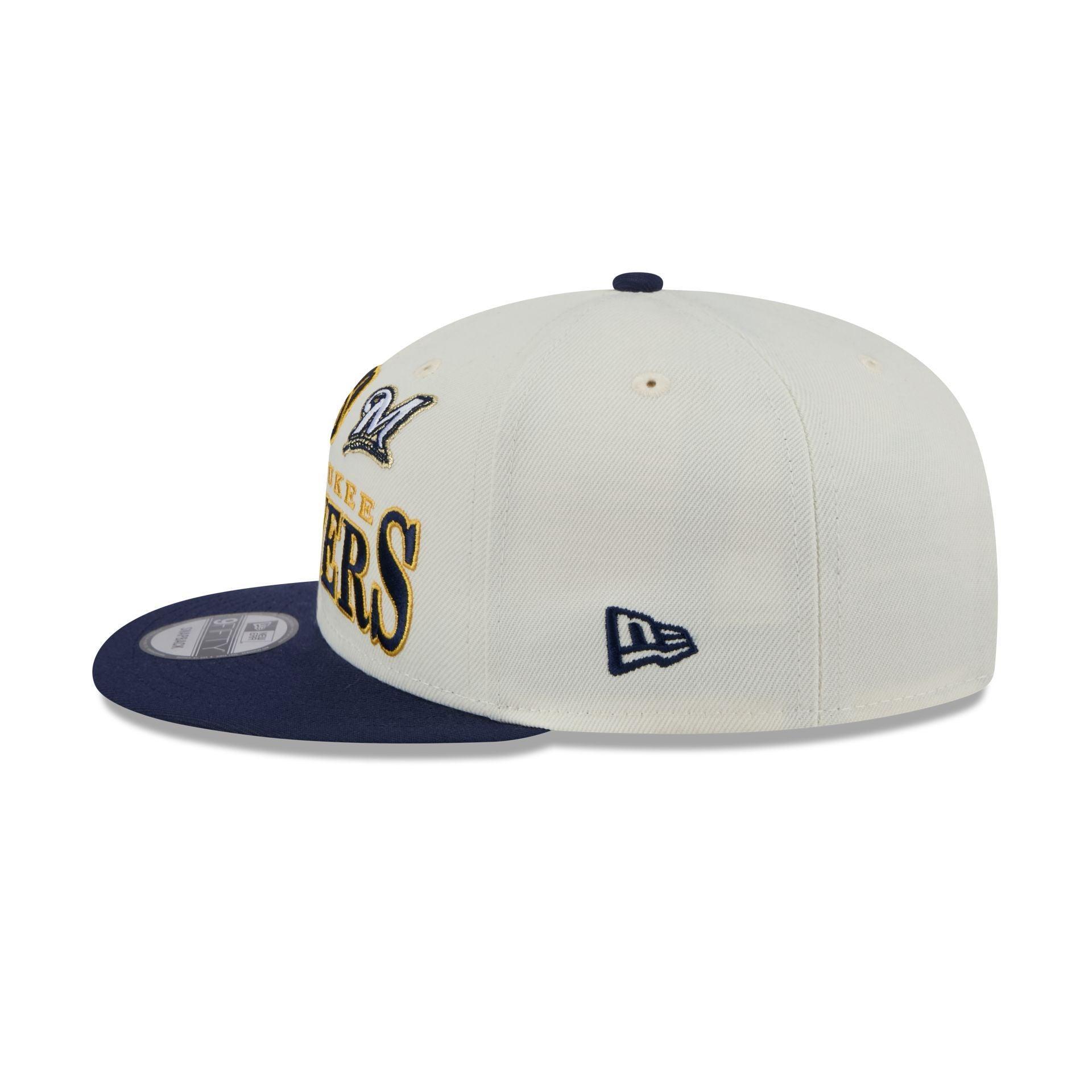 Milwaukee Brewers Archive 9FIFTY Snapback Hat Male Product Image