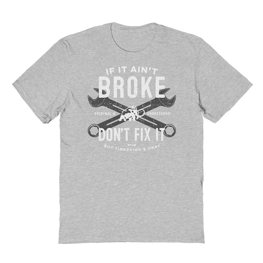 Men's Original & Unrestored Iconic Tinkering Graphic Tee, Size: Medium, Sport Gray Product Image