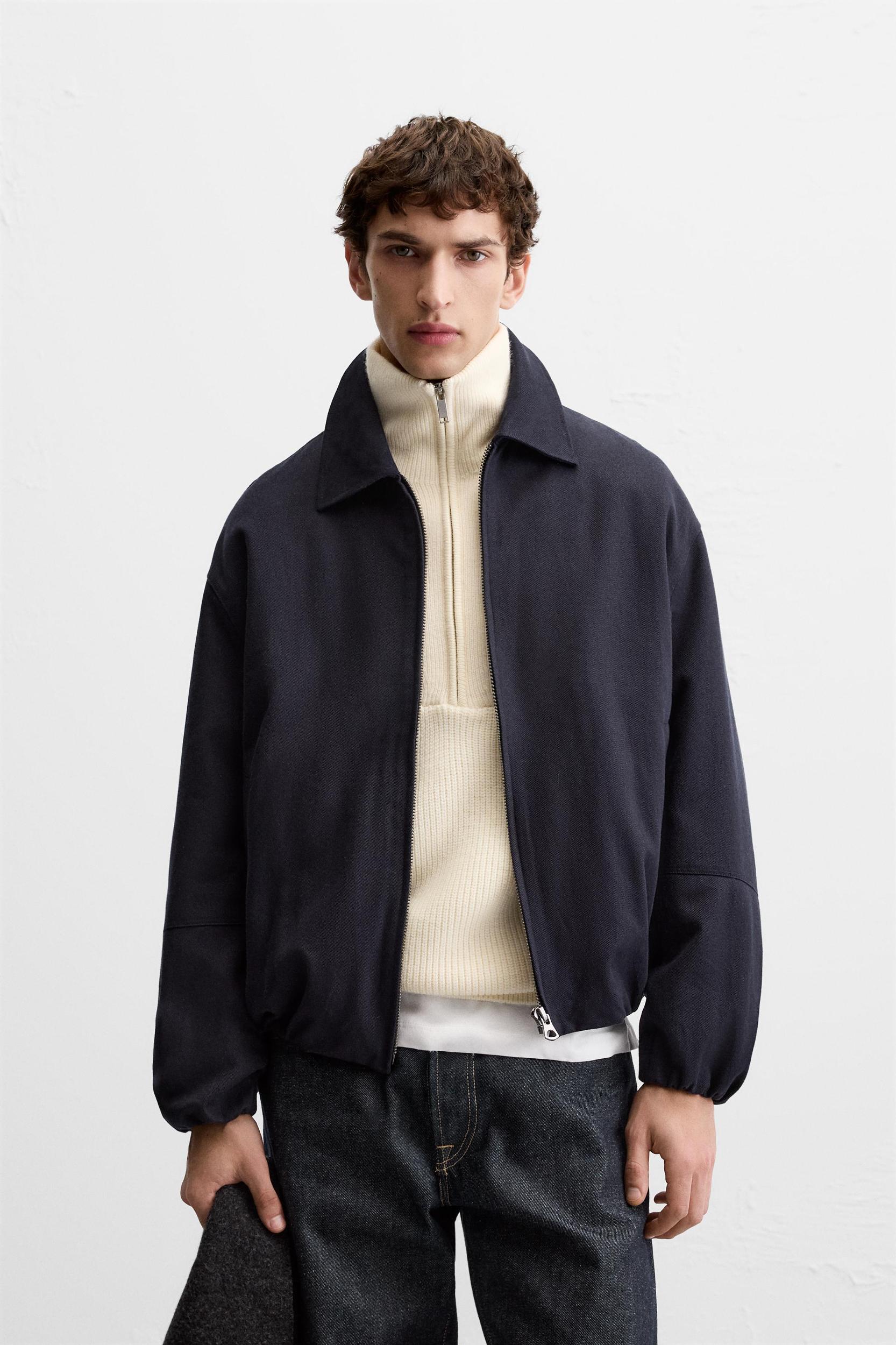 BALLOON FIT BOMBER JACKET Product Image