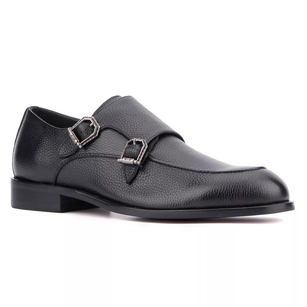 Vintage Foundry Co. Lawrence Men's Monk Strap Dress Shoes, Size: 8, Black Product Image