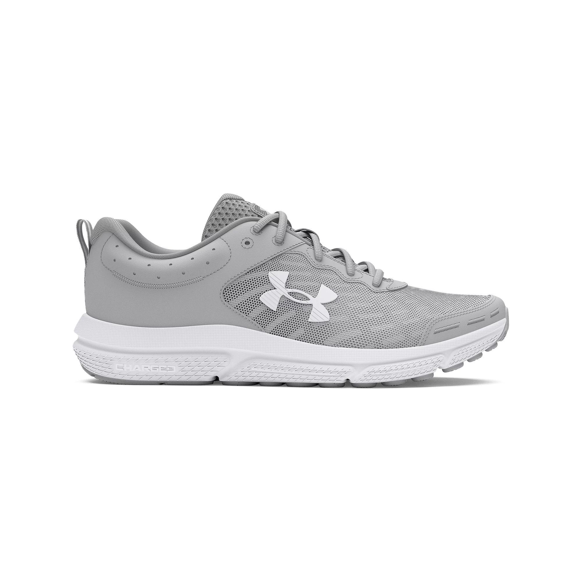 Under Armour Charged Assert 10 Men's Running Shoes, Size: 11, Mod Gray White Product Image