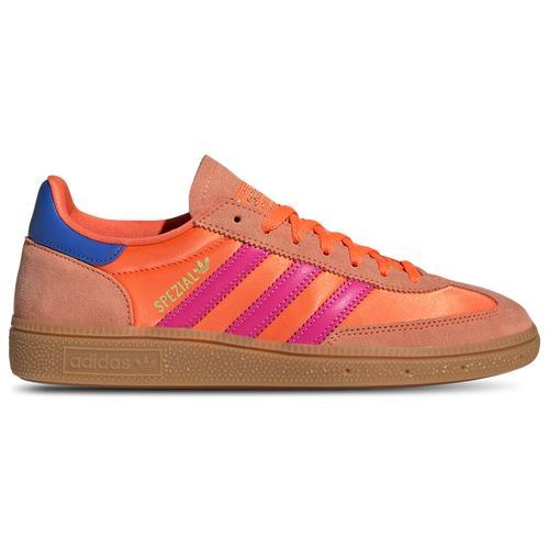 Womens adidas Handball Spezial Athletic Shoe - Sky Rush / Solar Yellow / Lucid Pink Product Image