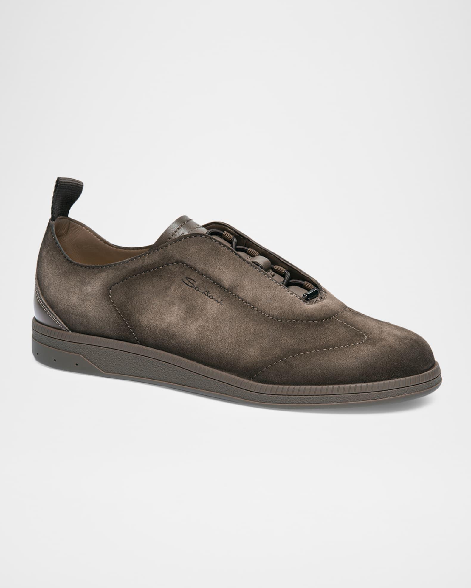 Men's Lume Suede T-Toe Slip-On Sneakers Product Image