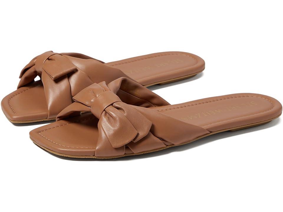 Womens Sofia Leather Slides Product Image
