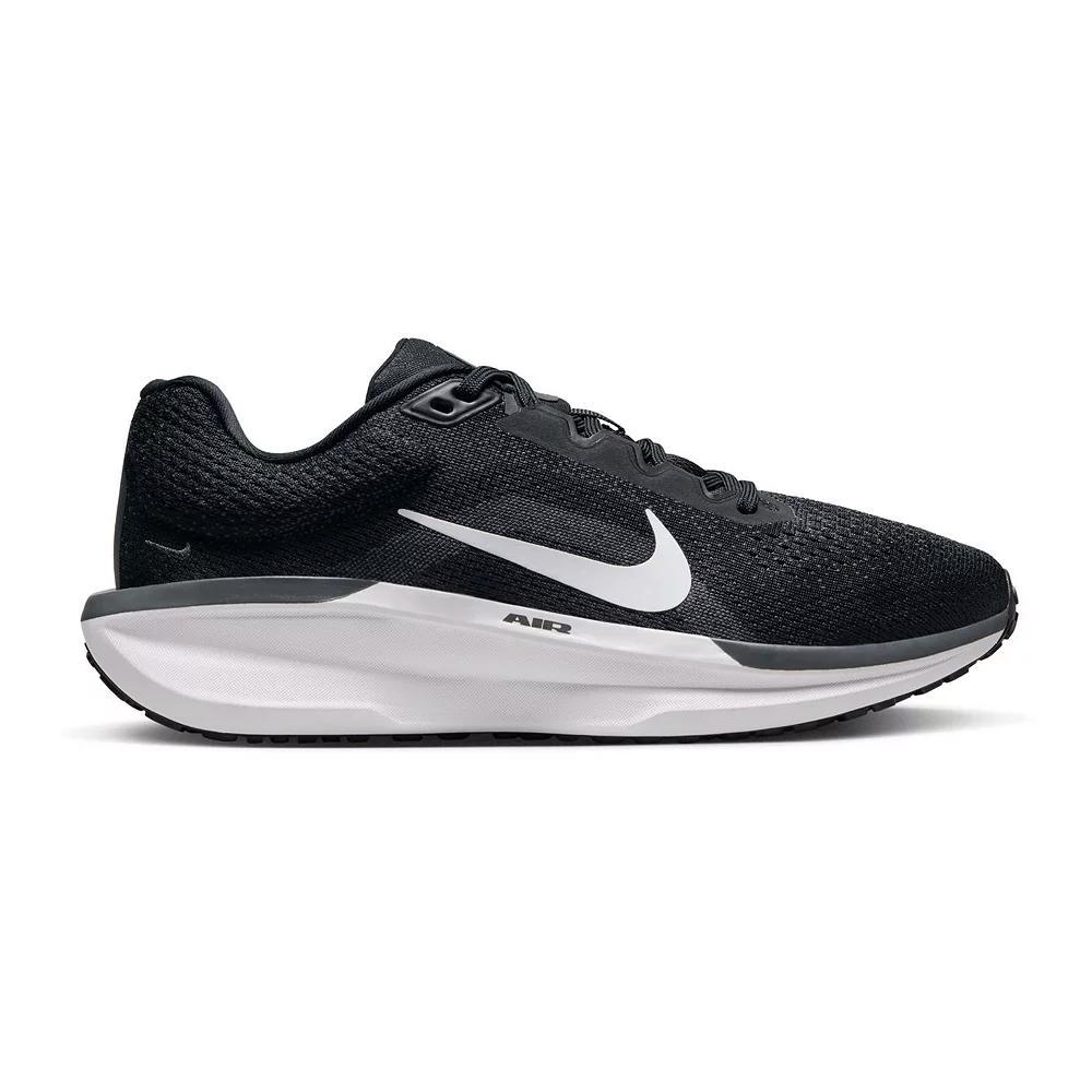 Nike Winflo 11 Women's Road Running Shoes, Size: 9, Black White Product Image