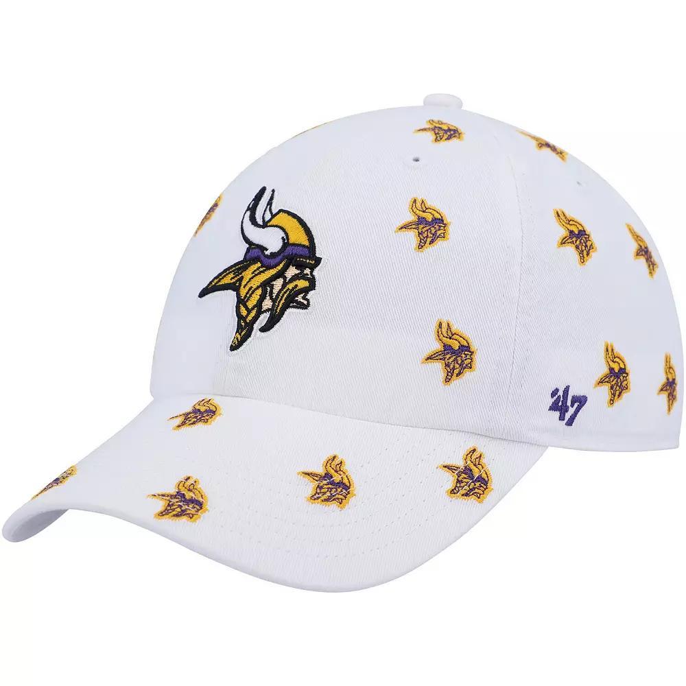 Womens 47 Minnesota Vikings Confetti Clean Up Adjustable Hat Product Image
