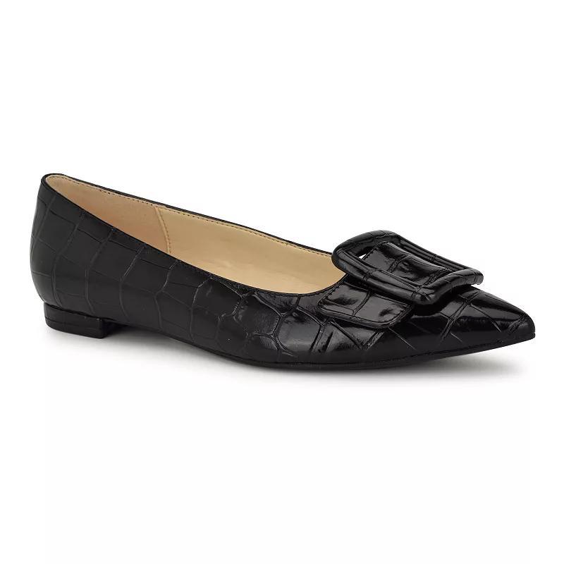 Nine West Jesike Women's Slip-On Pointy Toe Dress Flats, Size: 7.5, Dark Blue Tweed Product Image