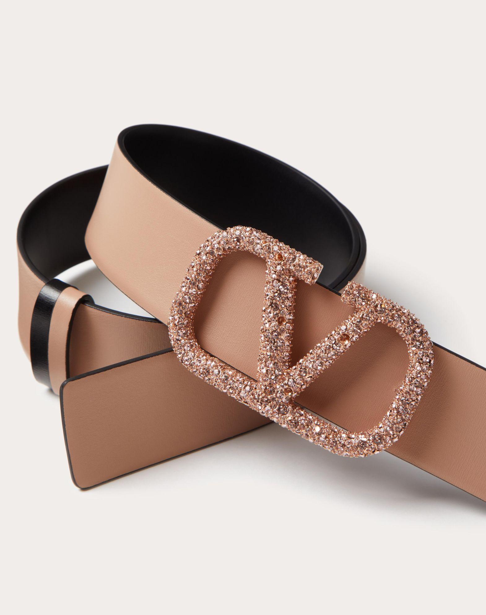 Vlogo Signature Reversible Shiny Calfskin Belt 40Mm Product Image