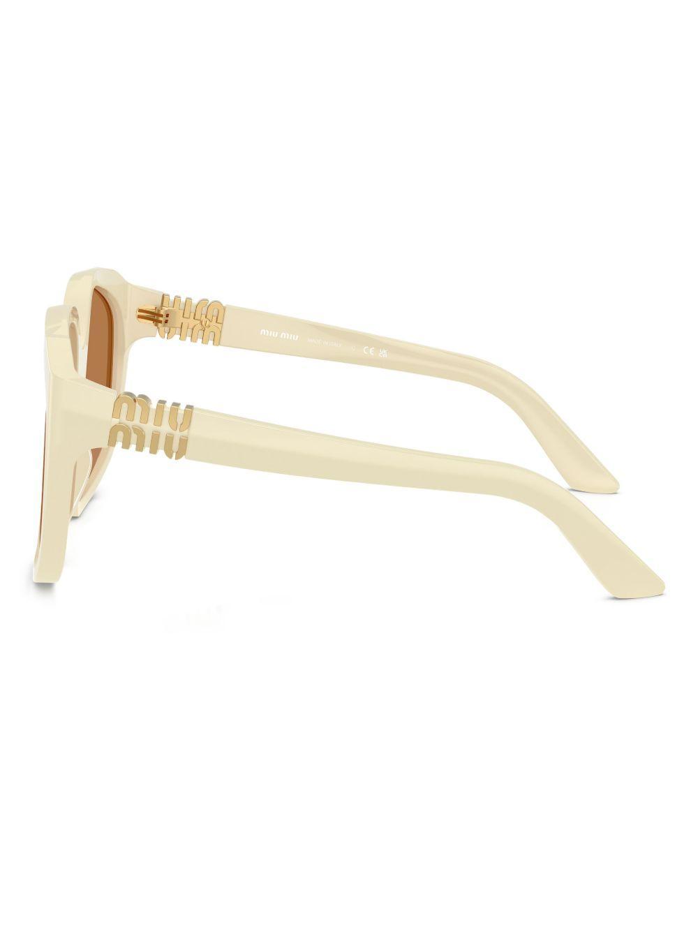 Ombre sculpted sunglasses Product Image