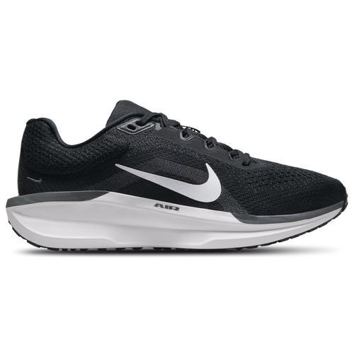 Nike Winflo 11 Women's Road Running Shoes, Size: 9, Black White Product Image