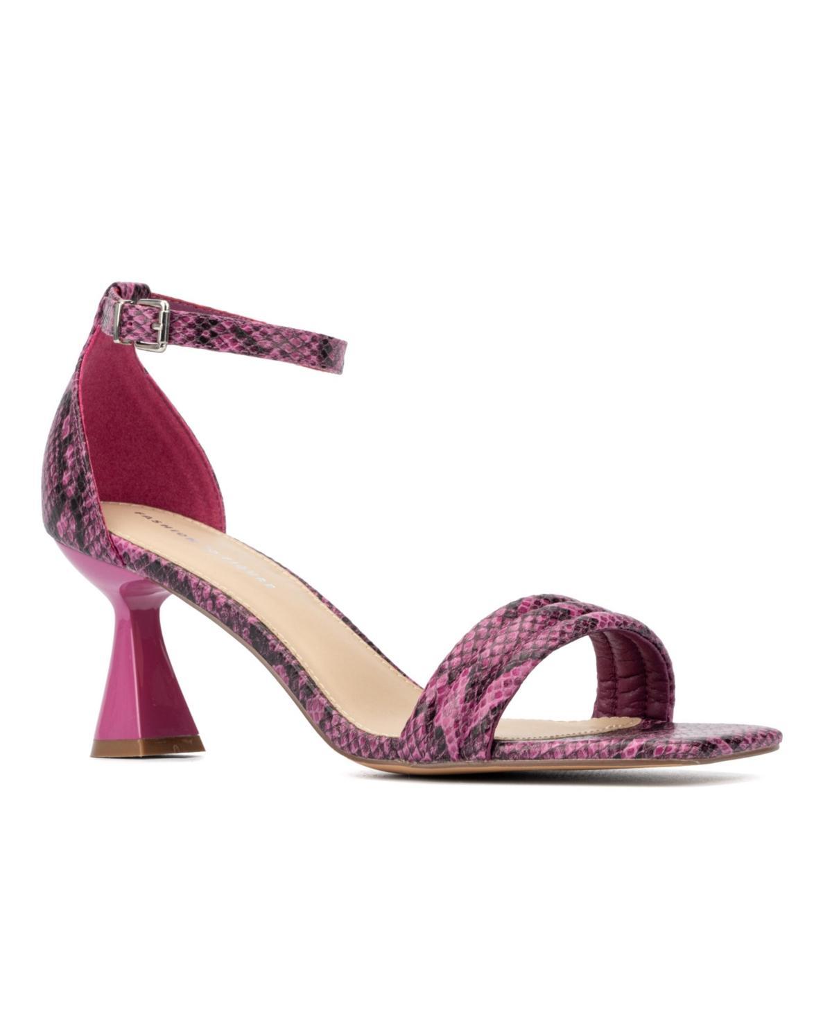 Fashion to Figure Lynna Womens Wide Width Heeled Sandals Product Image