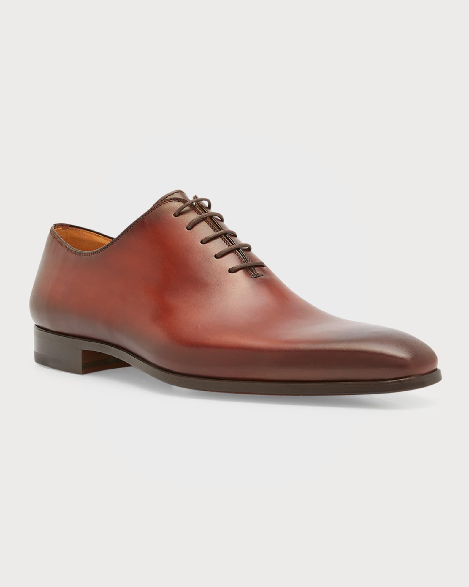 Men's Cruz Square-Toe Leather Oxfords Product Image