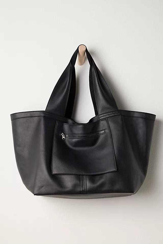 Blair Reversible Vegan Suede Tote Product Image