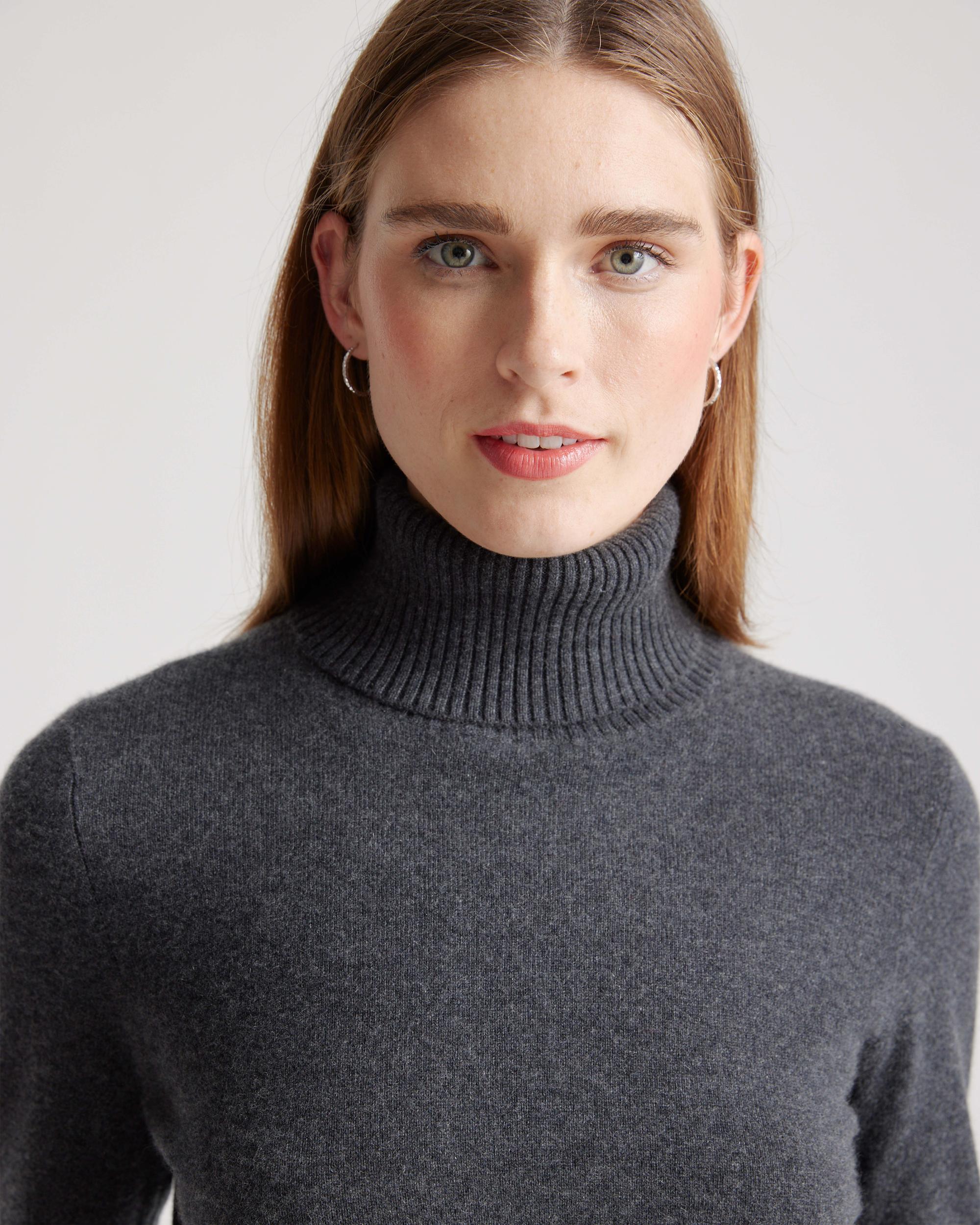 Quince | Women's Super Luxe Baby Cashmere Turtleneck Sweater Product Image
