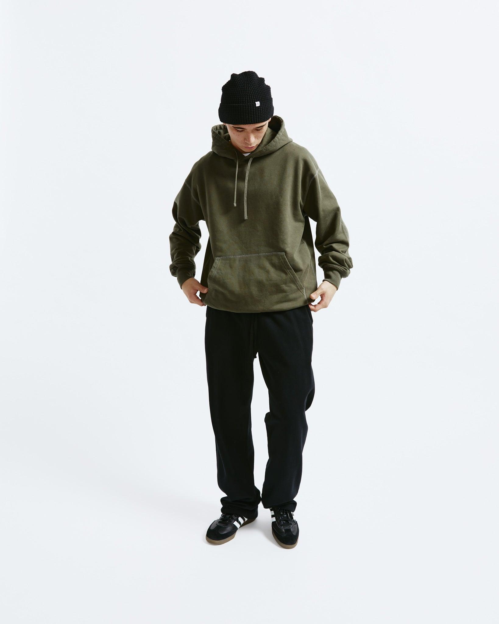 Midweight Terry Relaxed Hoodie - Vault Male Product Image