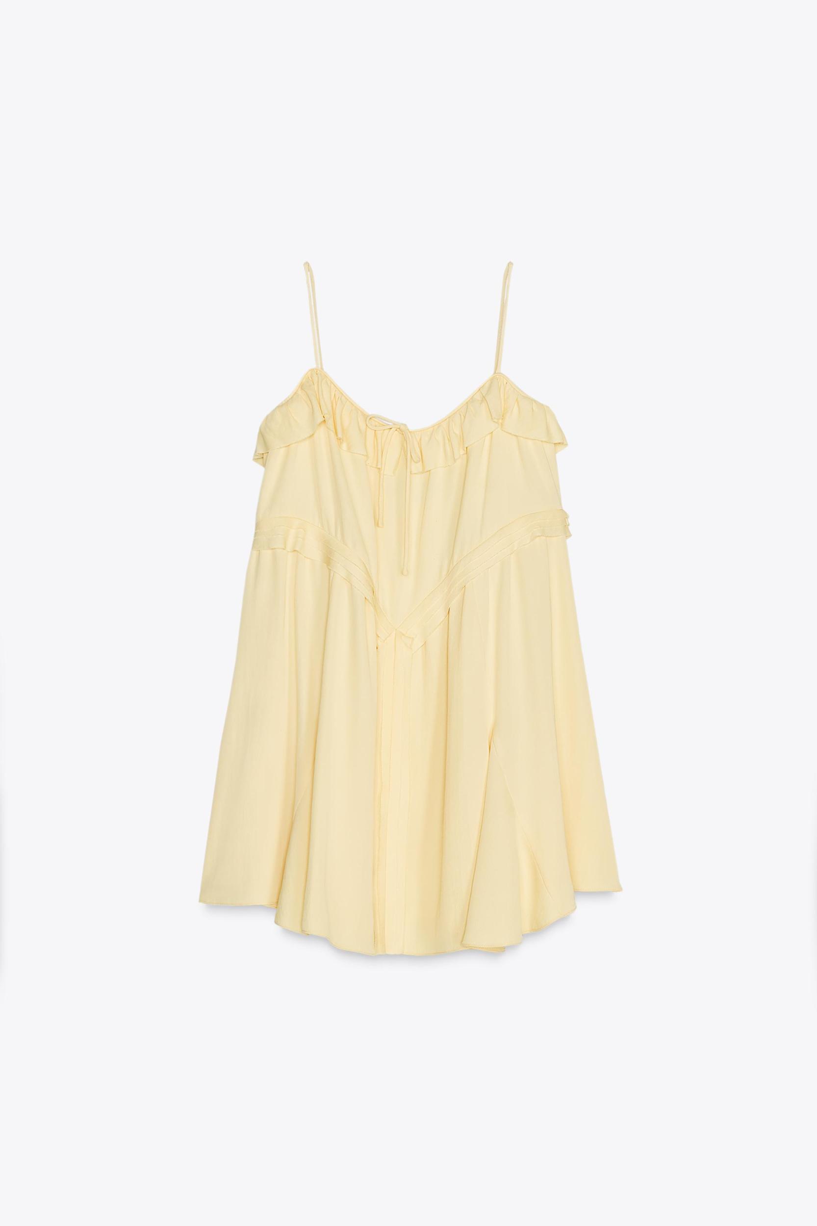SHORT RUFFLE DRESS ZW COLLECTION Product Image