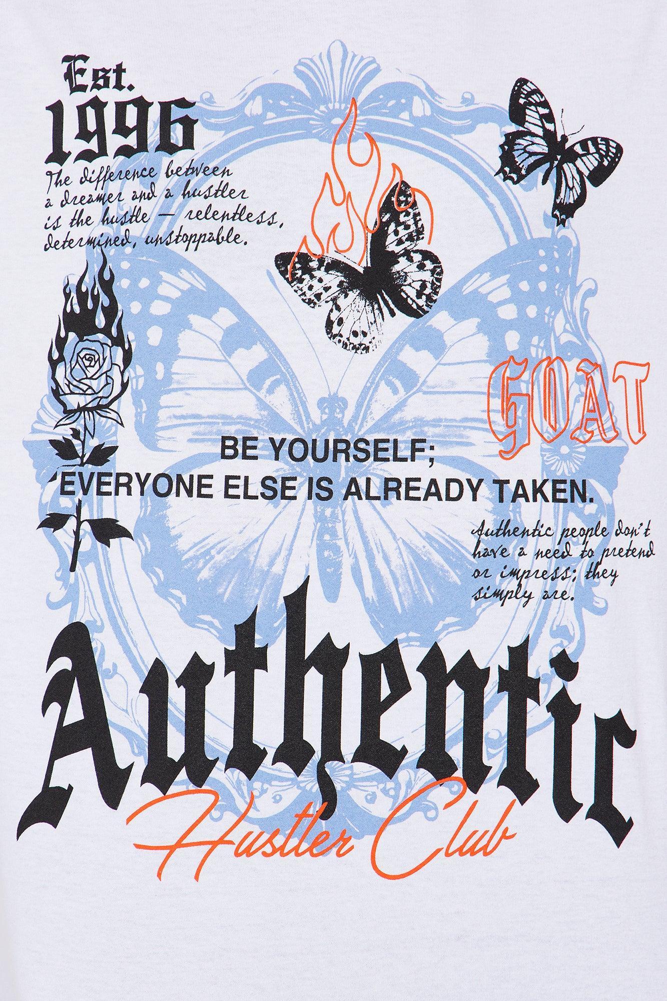 Authentic 1996 Tee  - White Female Product Image